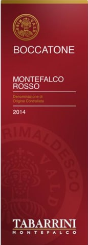 Tabarrini Montefalco Rosso 'boccatone'  2014